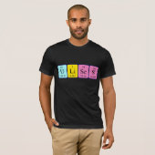 Ulises periodic table name shirt (Front Full)