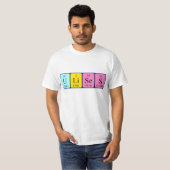 Ulises periodic table name shirt (Front Full)