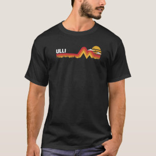 Ulli Retro Vintage Sunset Ulli 80s 90s T-Shirt
