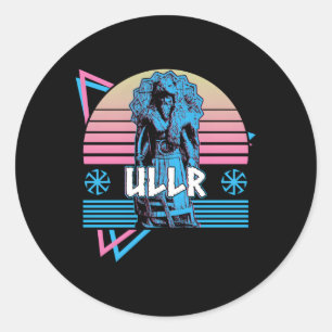 Ullr Norse God Asgard Norse Mythology Classic Round Sticker