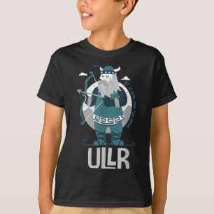 Ullr Norse God Of Snow Patron Saint Of Skiers And T-Shirt