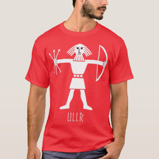 Ullr Norse Viking God of Archery Ski Hunting Winte T-Shirt