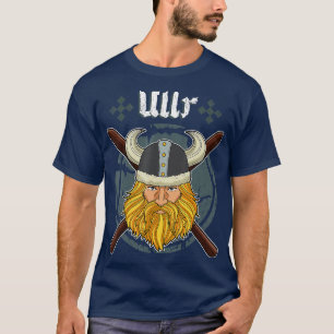 Ullr Ski Men Winter Sports Skiing Viking T-Shirt
