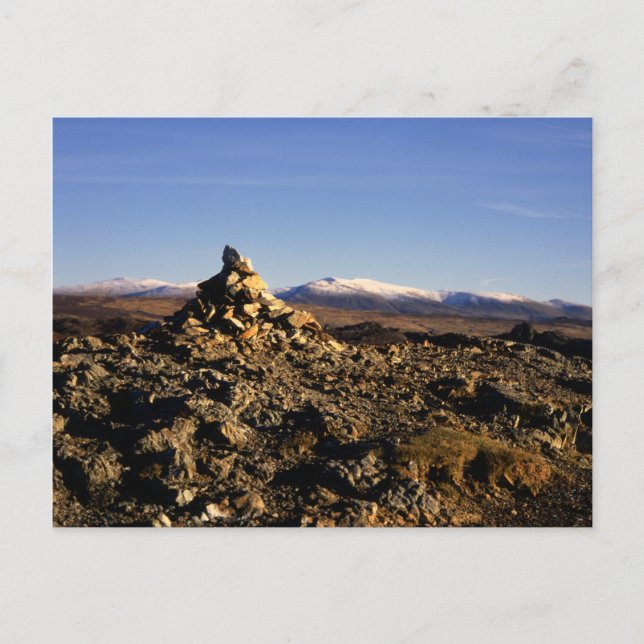 Ullscarf winter Lake District England Postcard (Front)