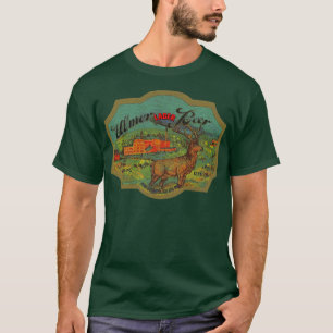 Ulmer Lager Strong Beer Retro Defunct Breweriana T-Shirt