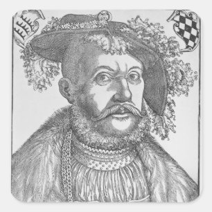 Ulrich, Duke of Wurttemberg Square Sticker