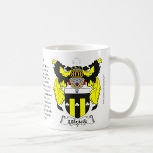 Ulrich Family Coat of Arms Coffee Mug