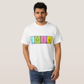Ulrik periodic table name shirt (Front Full)