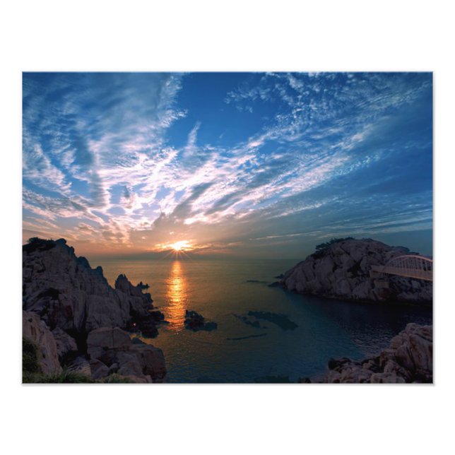 Ulsan Sunrise Photo Print (Front)