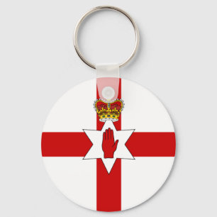 Ulster Banner Northern Ireland Flag Key Ring