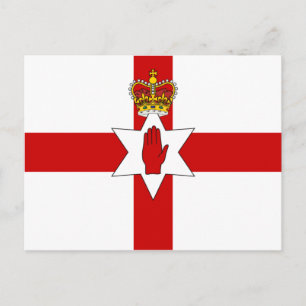 Ulster Banner Northern Ireland Flag Postcard