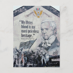 Ulster blood postcard