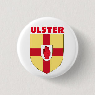 Ulster Coat of Arms 3 Cm Round Badge