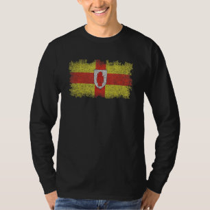 Ulster Flag - The Ulster Red Hand Flag - Grungy St T-Shirt