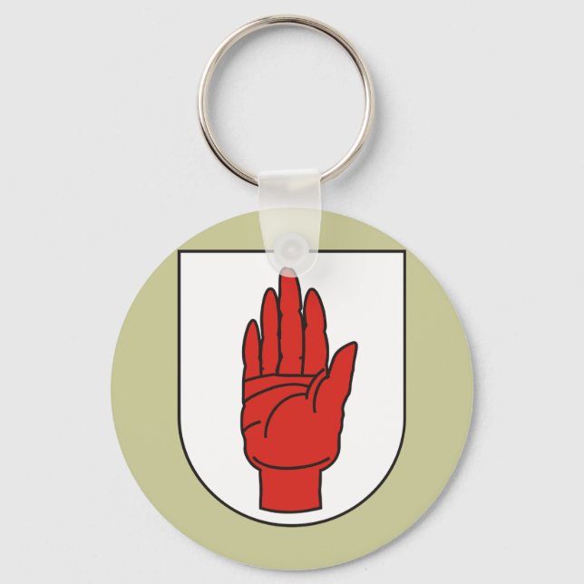 Ulster, Ireland Key Ring (Front)