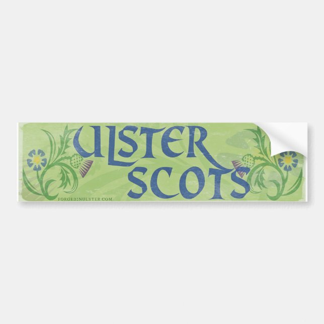 Ulster-Scots Bumper Sticker (Front)