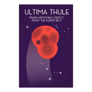 Ultima Thule Keiper Belt space art Photo Print