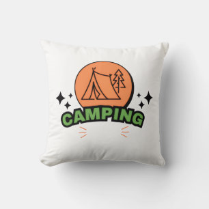 Ultimate Camping Adventure   Nature Escape & Outdo Cushion