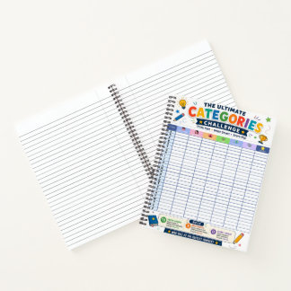 Ultimate Categories Challenge Printable Game Notebook
