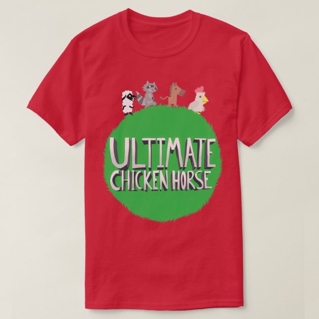 Ultimate Chicken Horse  T-Shirt (Design Front)