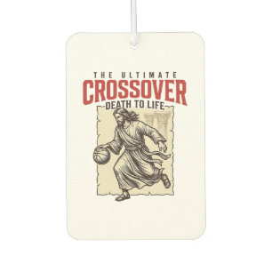 Ultimate Crossover Christian Basketball Vintage Car Air Freshener