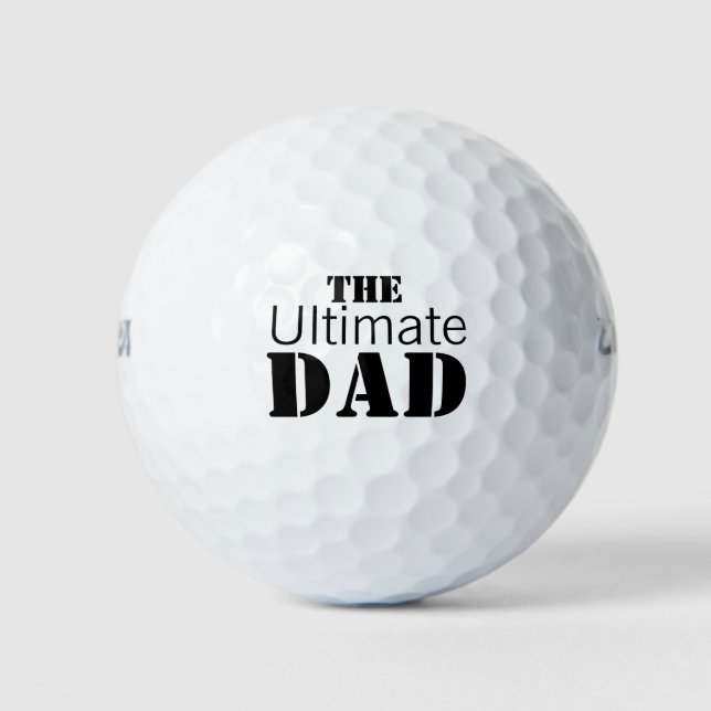 Ultimate Dad Golf Balls (Front)