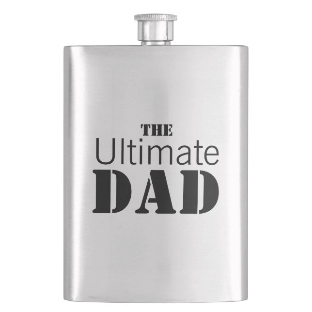 Ultimate Dad Hip Flask (Front)