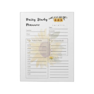 Ultimate Daily Study Planner Template Notepad