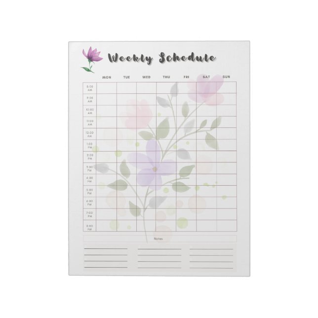 Ultimate Daily Study Planner Template Notepad (Rotated)