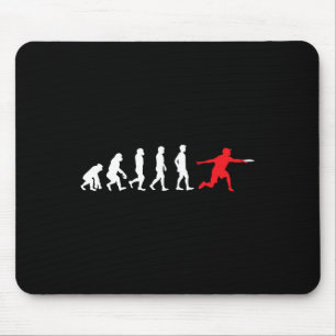 Ultimate Disc Flying Evolution Friskee Sports Play Mouse Mat