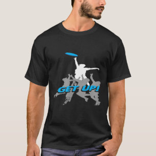 Ultimate Disc Golf Guts Friskee Sport Player Get U T-Shirt