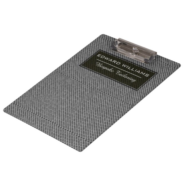 Ultimate Experience Bespoke Tailoring fashion Clipboard (Angled)