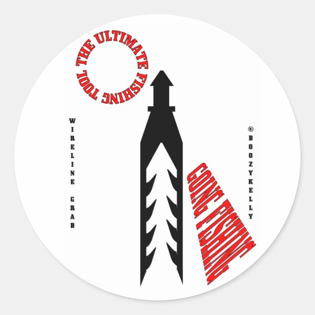 Ultimate Fish Tool, Oil Field Sticker (Front)