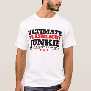 Ultimate Flashlight Junkie - Red T-Shirt