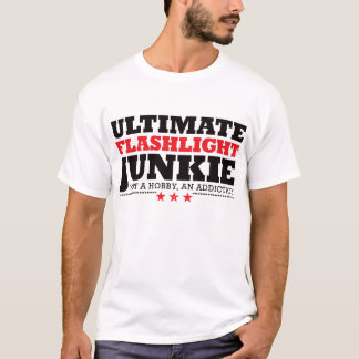 Ultimate Flashlight Junkie - Red T-Shirt