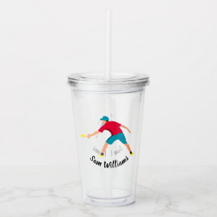 Ultimate Frisbee Acrylic Tumbler