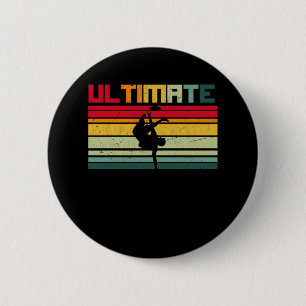 Ultimate Frisbee Disc Golf Freestyle 6 Cm Round Badge