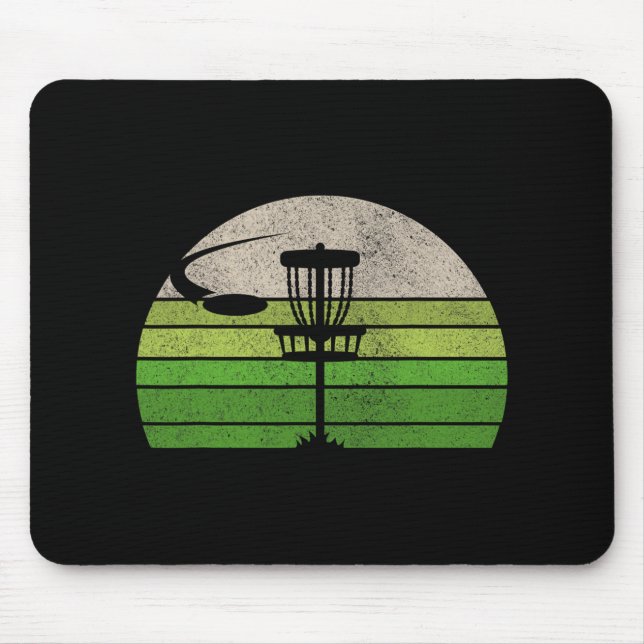 Ultimate Frisbee Disc Golf Tee Shirts For Men Co.  Mouse Mat (Front)