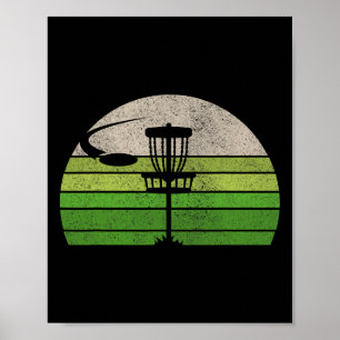 Ultimate Frisbee Disc Golf Tee Shirts For Men Co. Poster