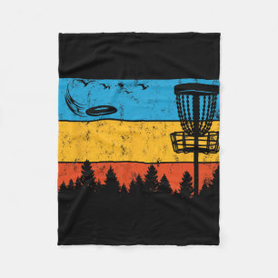 Ultimate Frisbee Frolf Disc Golf Player Flying Dis Fleece Blanket