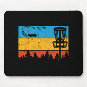 Ultimate Frisbee Frolf Disc Golf Player Flying Dis Mouse Mat