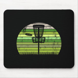 Ultimate Frisbee Frolf Disc Golf Player Flying Dis Mouse Mat
