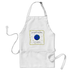 Ultimate Frisbee Is My World Standard Apron