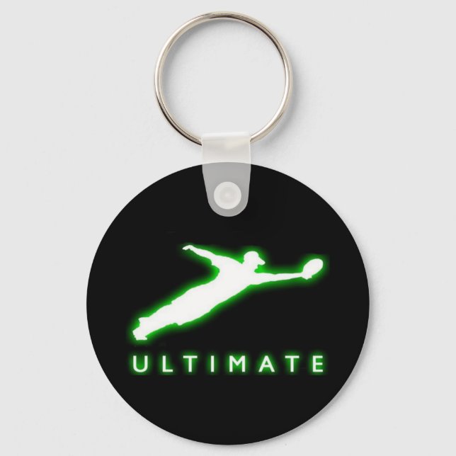 Ultimate Frisbee Keychain (Front)