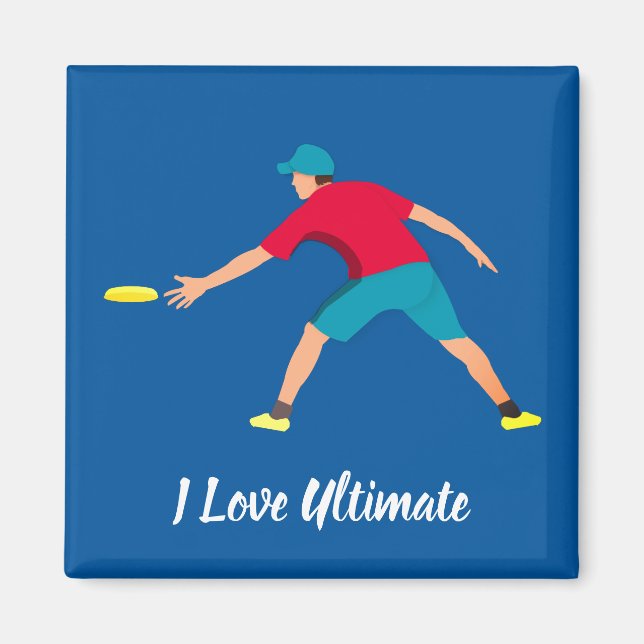 Ultimate Frisbee Magnet (Front)