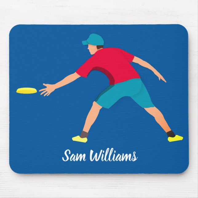 Ultimate Frisbee Mouse Mat (Front)