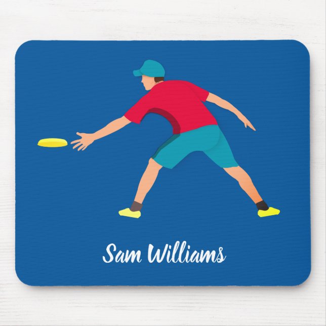 Ultimate Frisbee Mouse Mat (Front)
