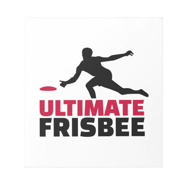 Ultimate Frisbee Notepad (Front)