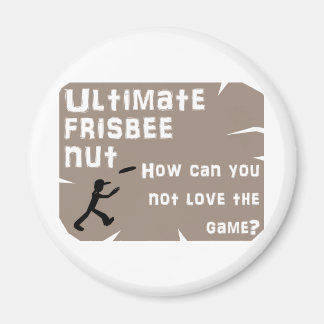 Ultimate Frisbee Nut Magnet