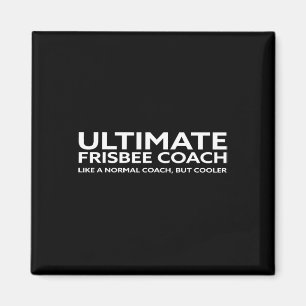Ultimate Frisbee Player Coach Disc Golf Men Women Magnet